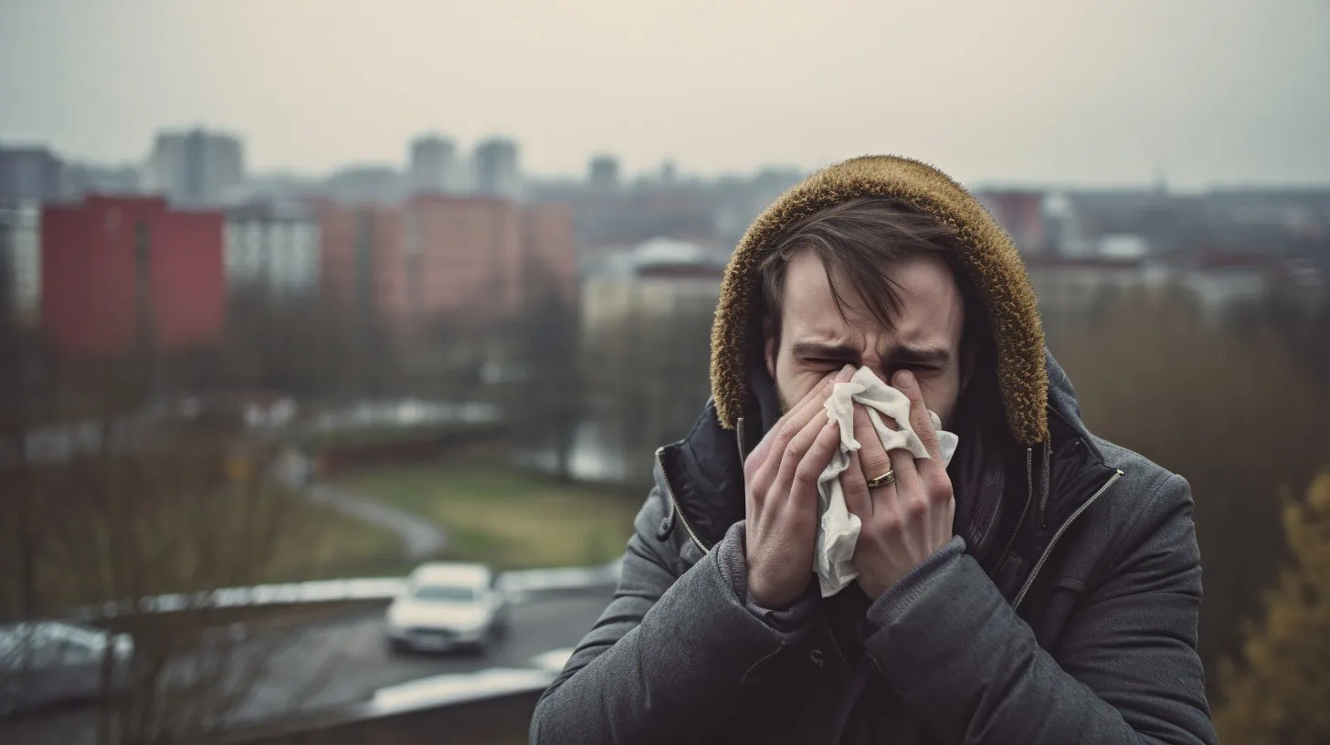 Cc4863 Photo Of A Sick Person With A Cold Extreme Sneezing Sali 2cdf7c0e B9a2 4c14 92b7 8c5489cf3fb3