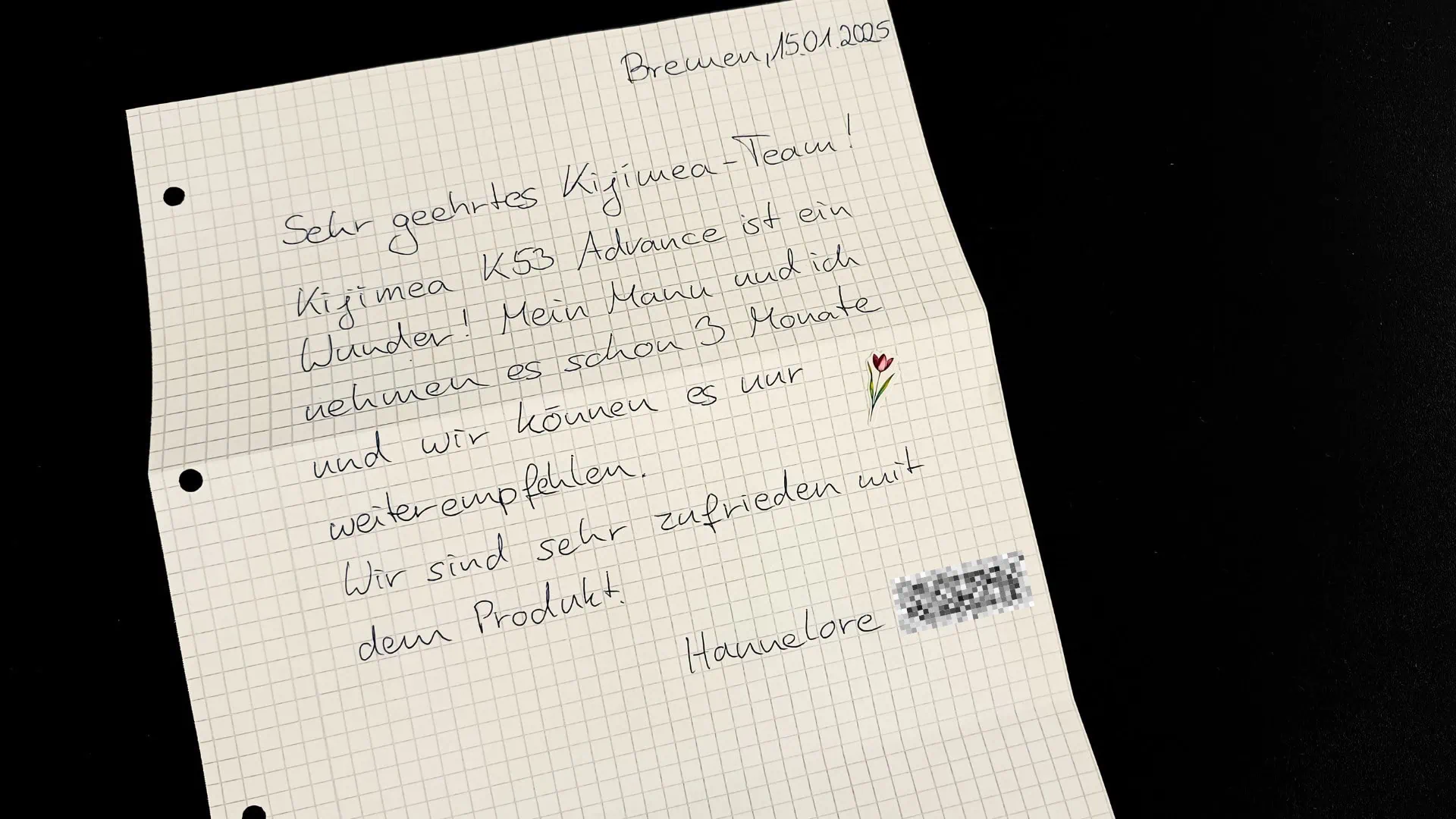 Leserbrief Hannelore
