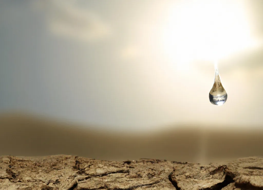 Waterdrop Desert